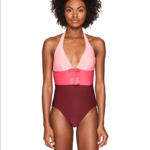 🆕 Kate Spade Carmel Beach Colorblock Halter